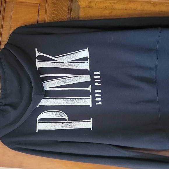 VS PINK  Zip-Up Hoodie with White Logo - Picture 4 of 4